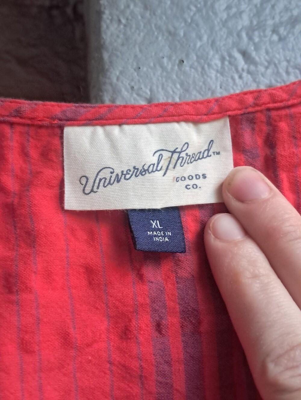 Universal Thread Cropped Blouse - Picture 4 of 4